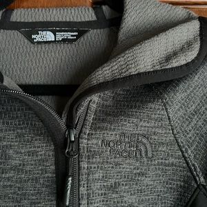 The North Face Black And Grey Sleek Jacket Size S/P